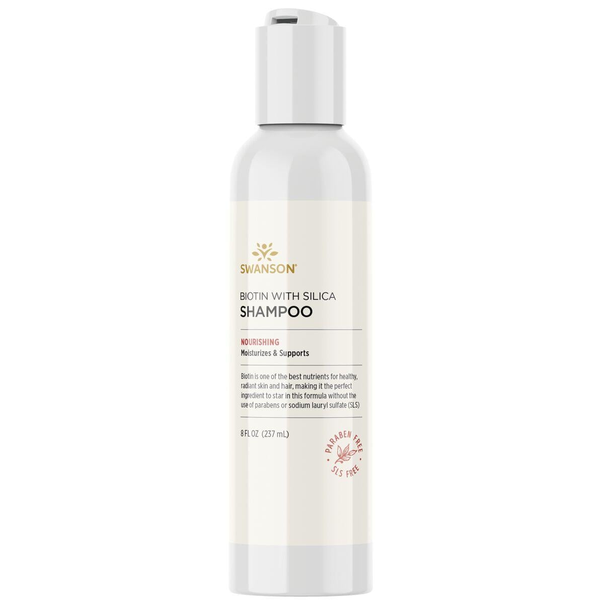 Swanson Premium Biotin with Silica Shampoo 8 fl oz Liquid