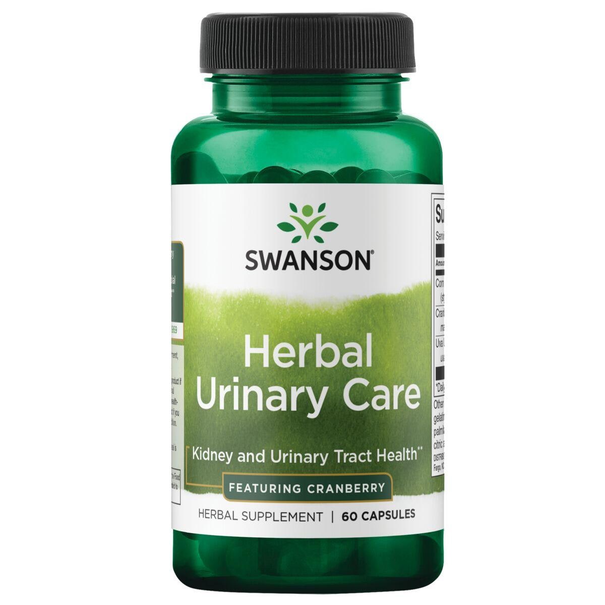 Swanson Premium Herbal Urinary Care - Featuring Cranberry Vitamin 60 Caps