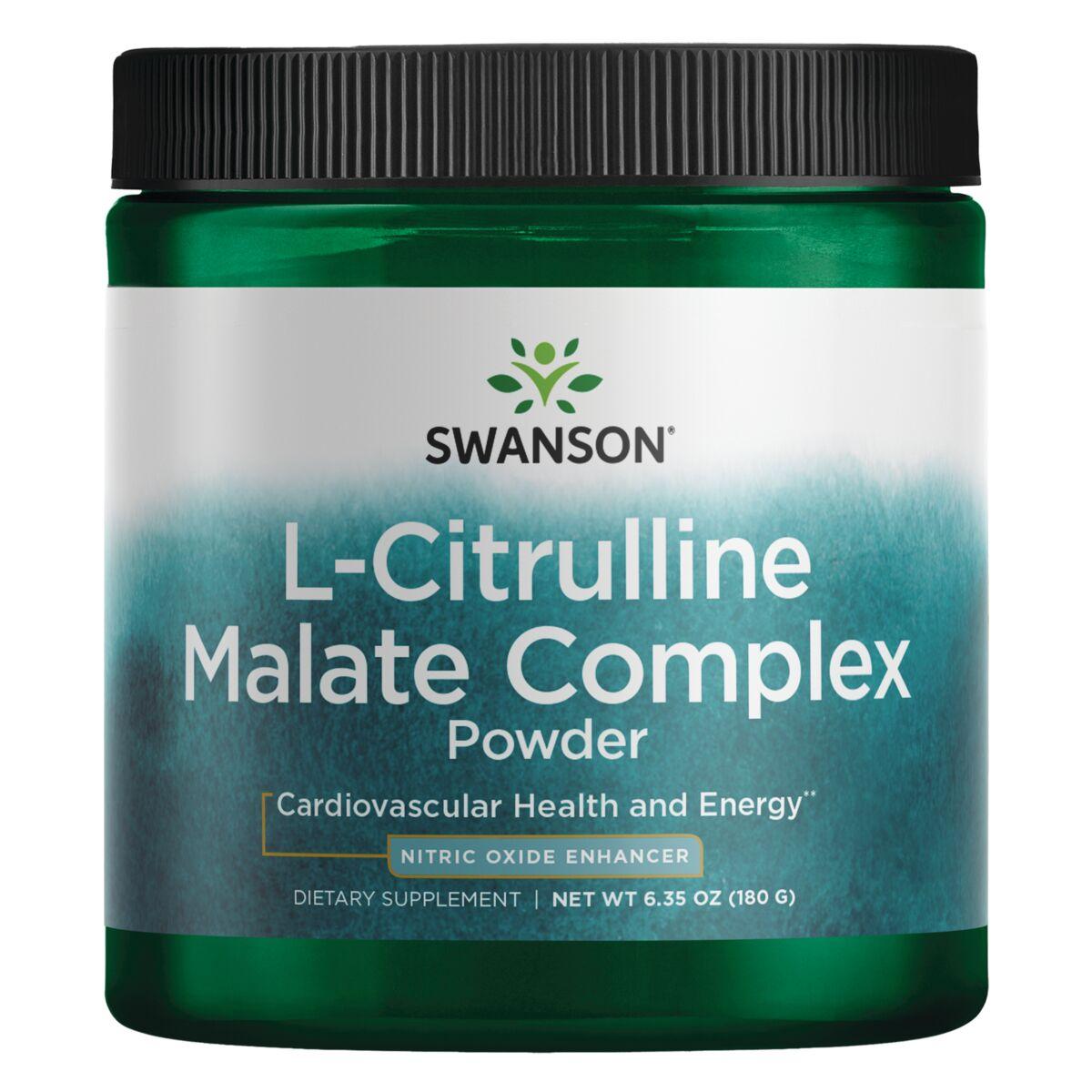 Swanson Premium L-Citrulline Malate Complex Powder 6.35 oz Powder