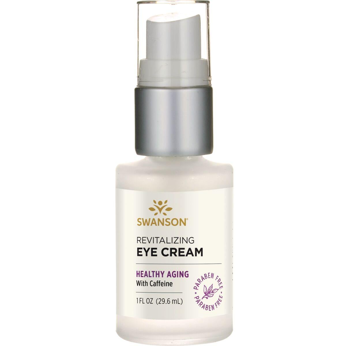 Swanson Premium Revitalizing Eye Face Cream with Caffeine 1 fl oz Face Cream