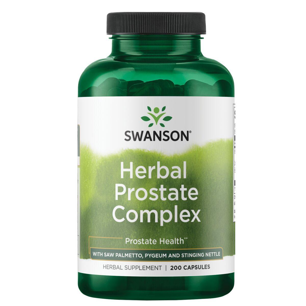 Swanson Vitamins Herbal Prostate Complex Vitamin | 200 Caps