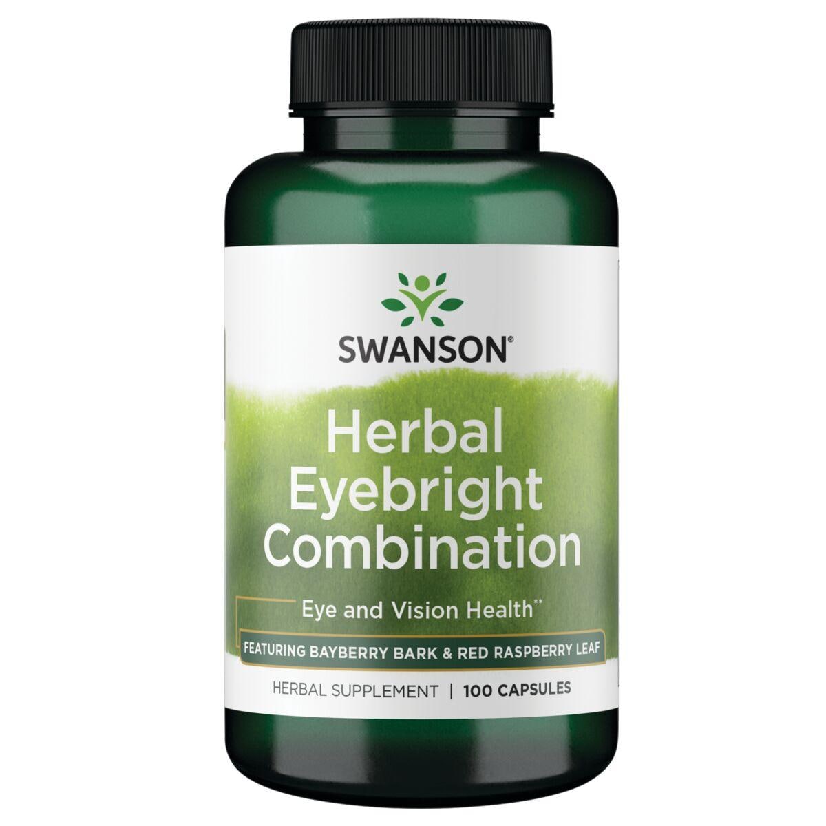 Swanson Premium Herbal Eyebright Combination Vitamin 100 Caps