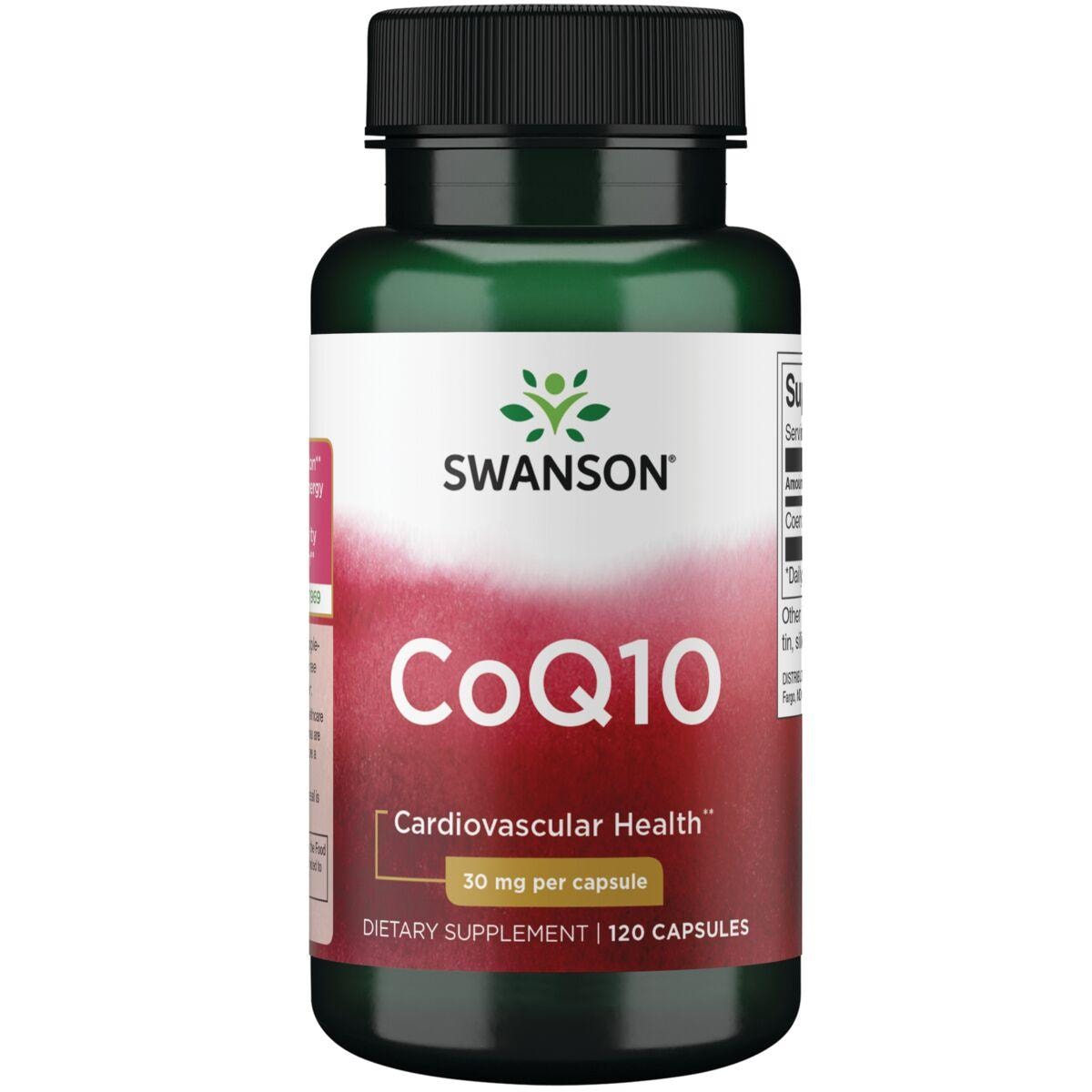 Swanson Premium Coq10 Supplement Vitamin 30 mg 120 Caps