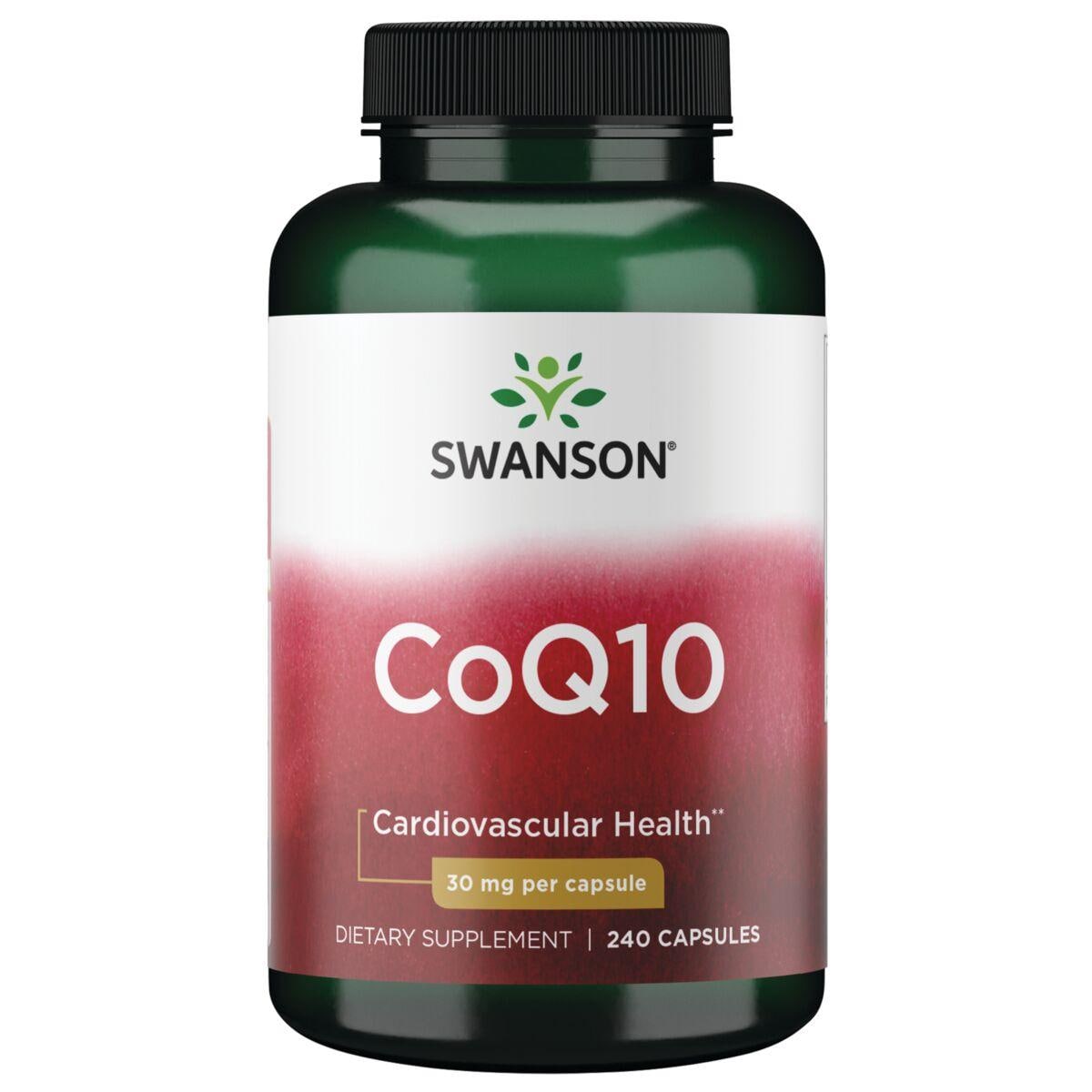 Swanson Premium Coq10 Supplement Vitamin | 30 mg | 240 Caps