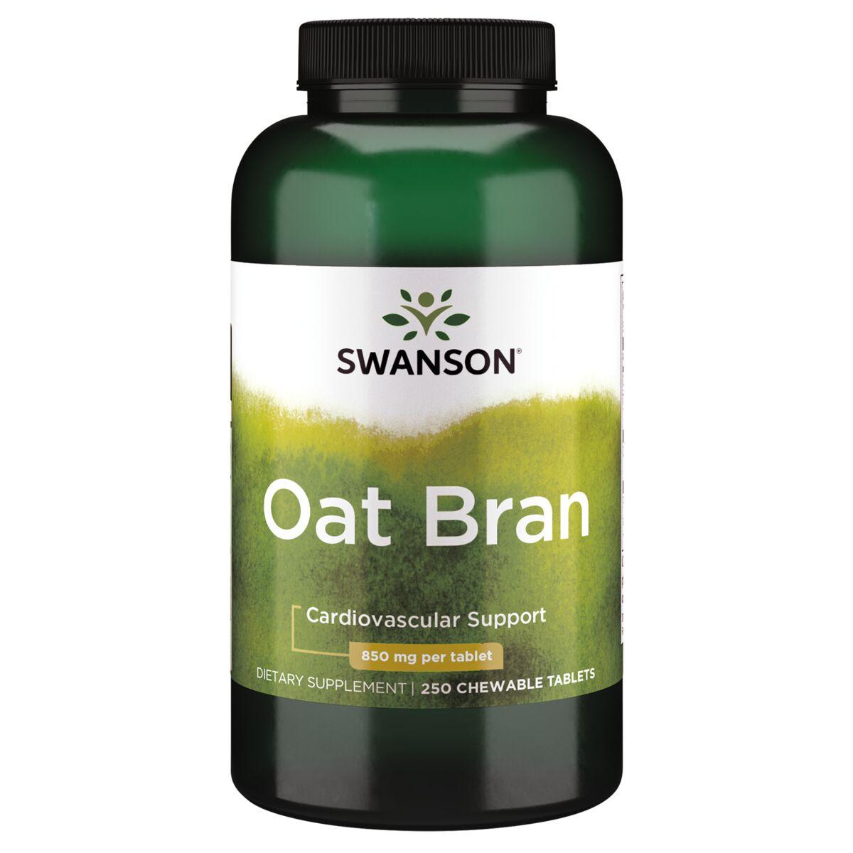 Swanson Premium Oat Bran Vitamin | 850 mg | 250 Chewables