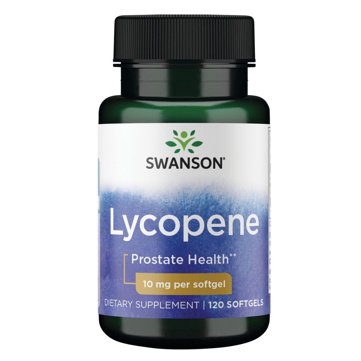 Swanson Premium Lycopene Supplement Vitamin | 10 mg | 120 Soft Gels