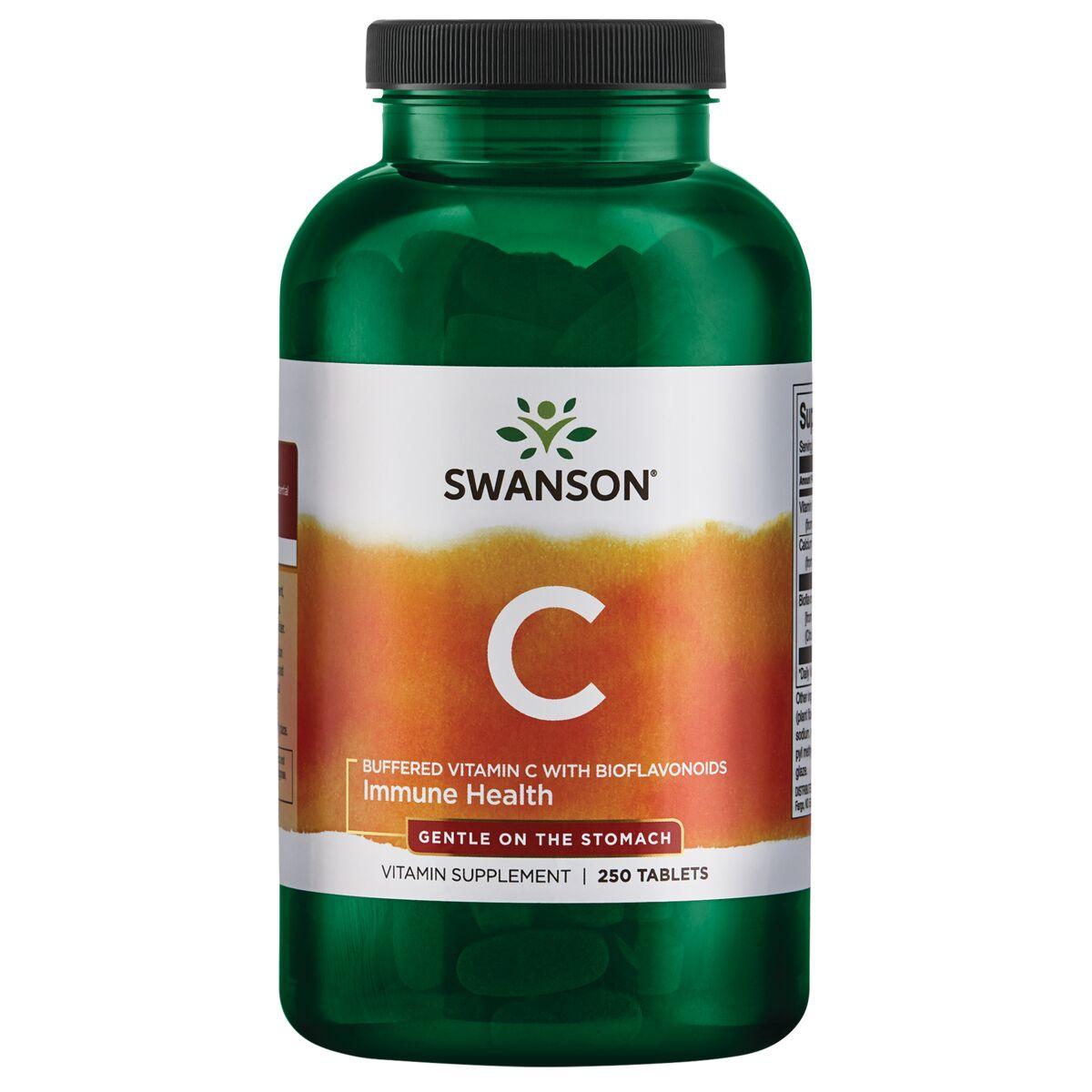 Swanson Premium Buffered Vitamin C with Bioflavonoids | 1000 mg | 250 Tabs