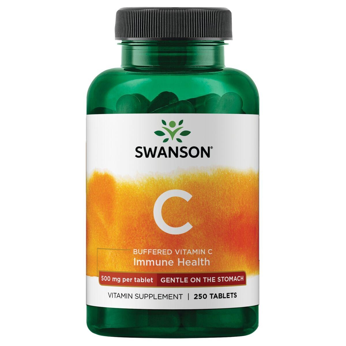 Swanson Premium Buffered Vitamin C | 500 mg | 250 Tabs