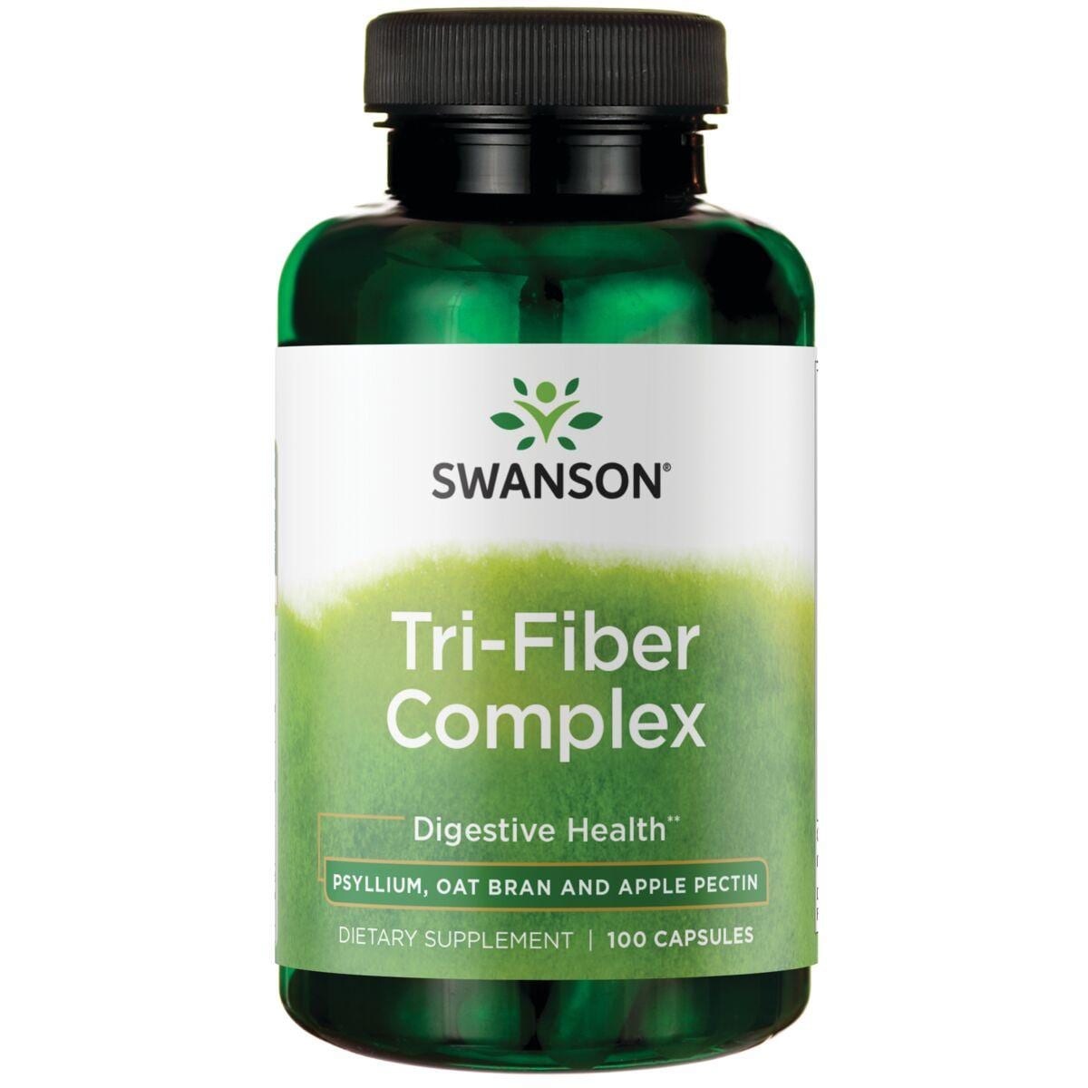Swanson Premium Tri-Fiber Complex Supplement Vitamin | 100 Caps | Womens Health