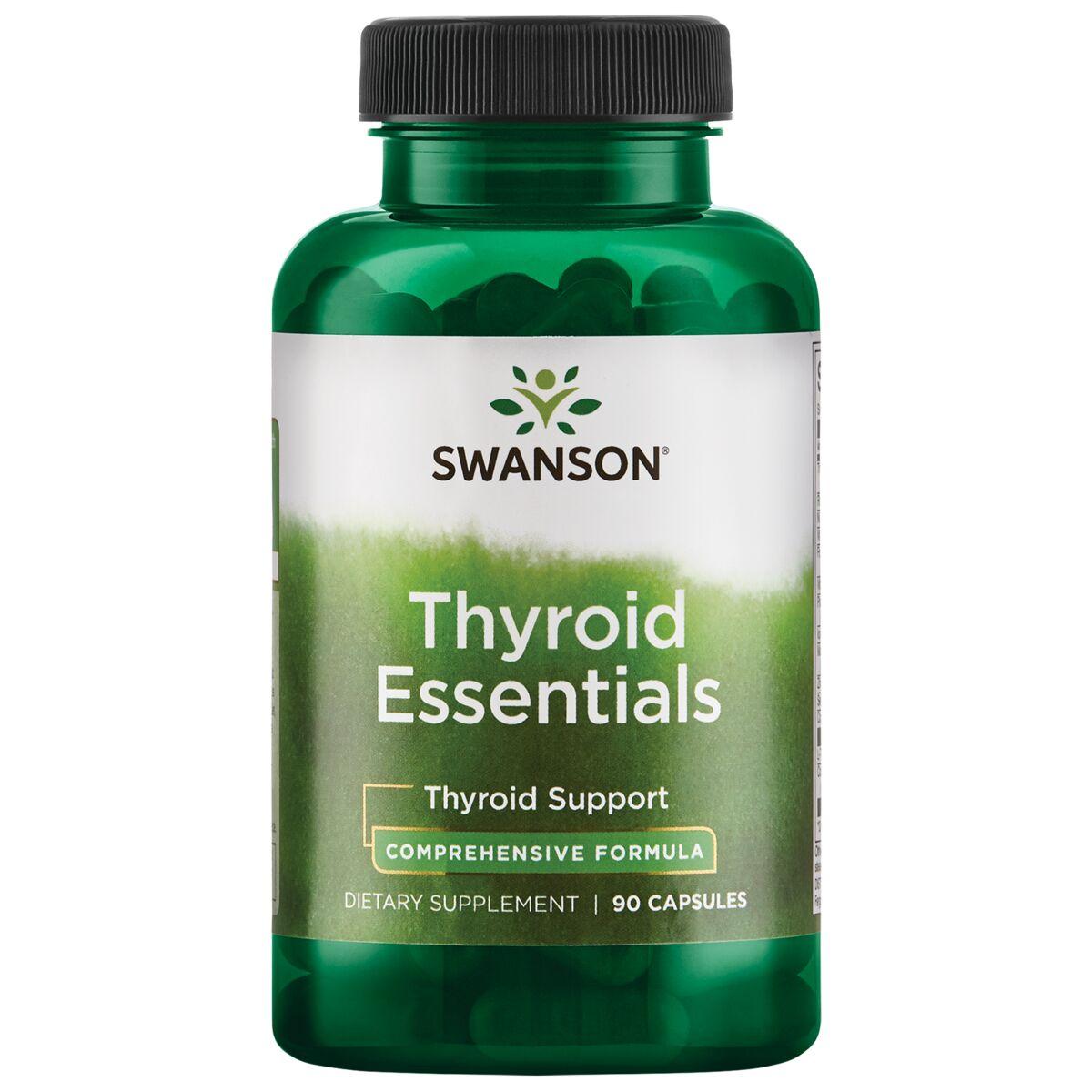 Swanson Condition Specific Formulas Thyroid Essentials - Comprehensive Formula Vitamin | 90 Caps