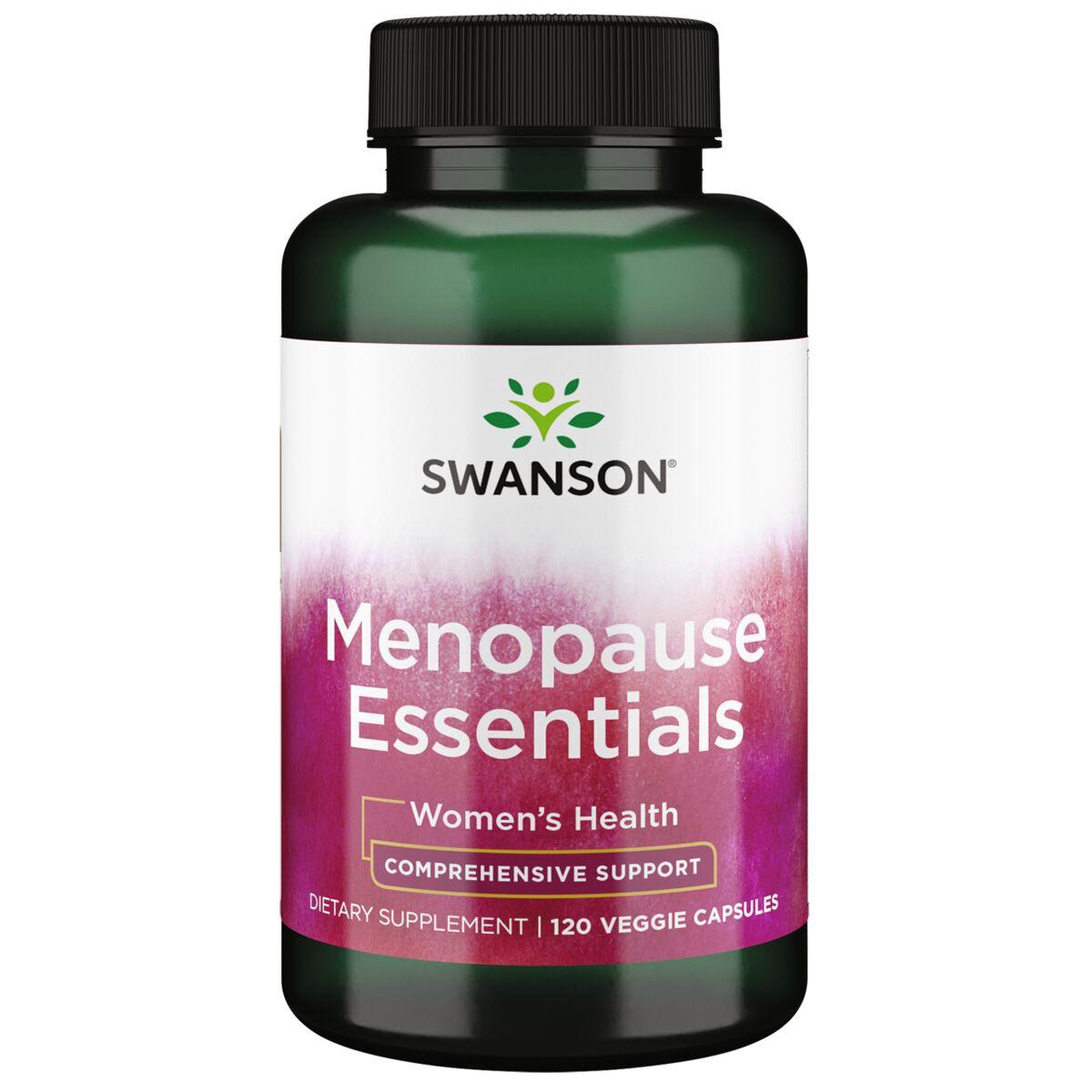 Swanson Condition Specific Formulas Menopause Essentials Vitamin | 120 Veg Caps | Womens Health