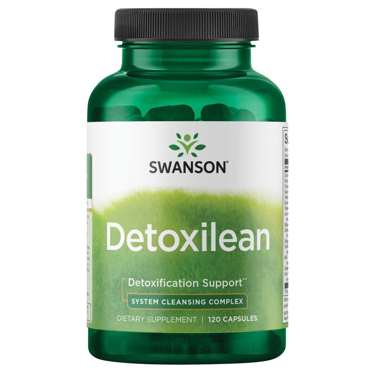Swanson Best Weight-Control Formulas Detoxilean - System Cleansing Complex Vitamin | 120 Caps
