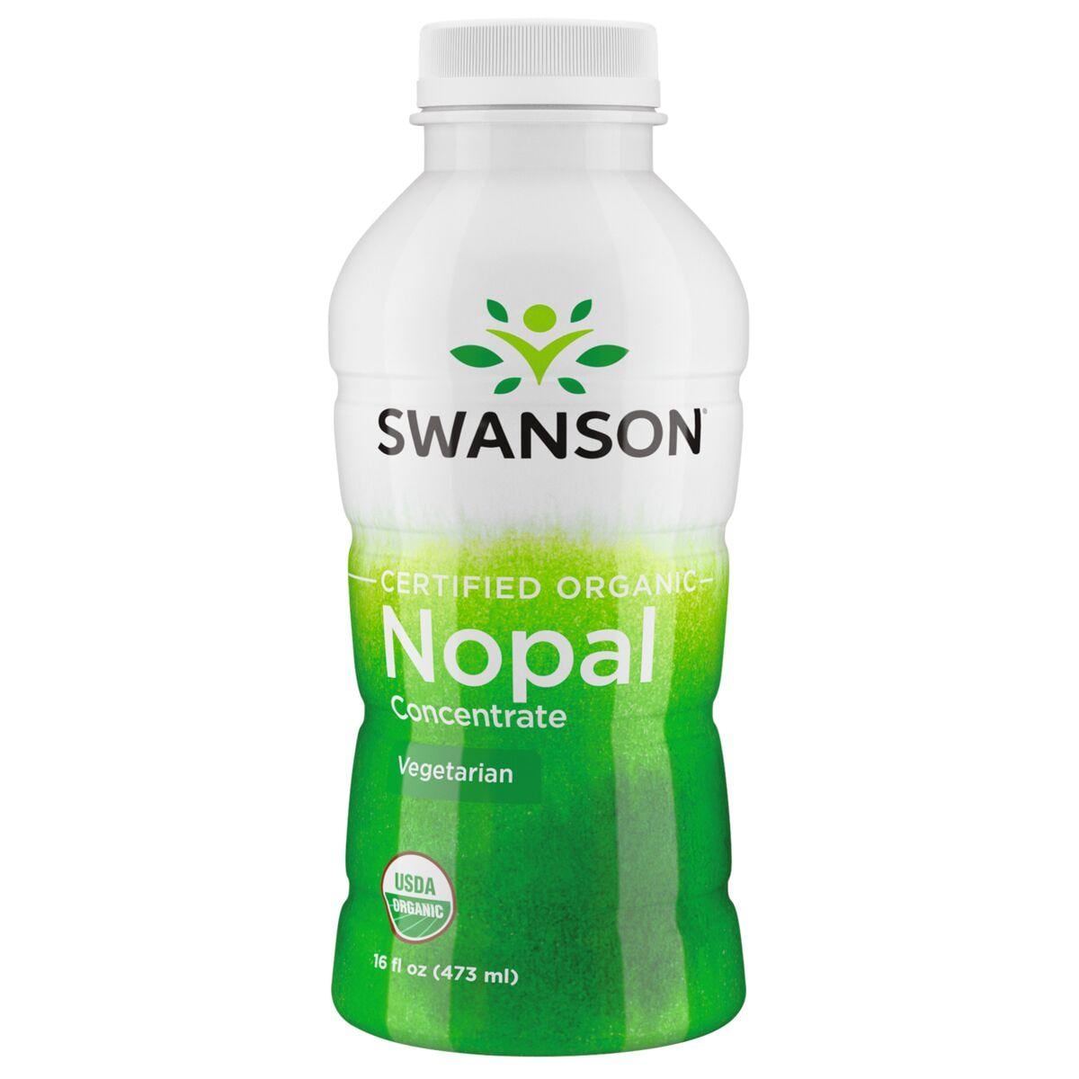 Swanson Organic Certified Nopal Concentrate Vitamin | 16 fl oz Liquid