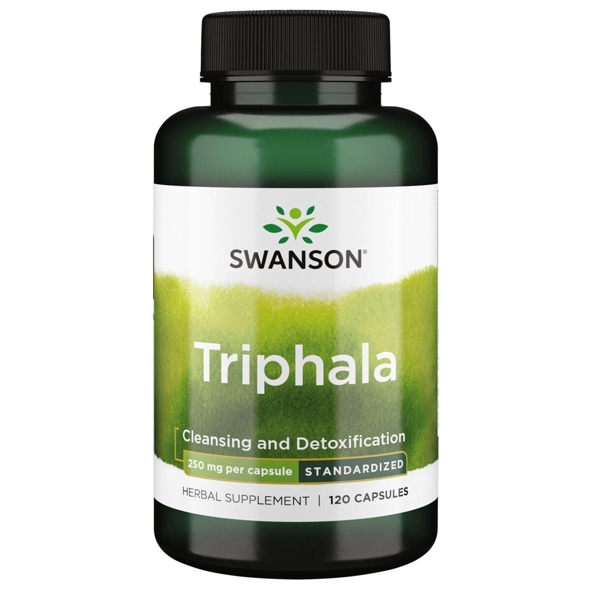 Swanson Superior Herbs Triphala - Standardized Vitamin | 250 mg | 120 Caps