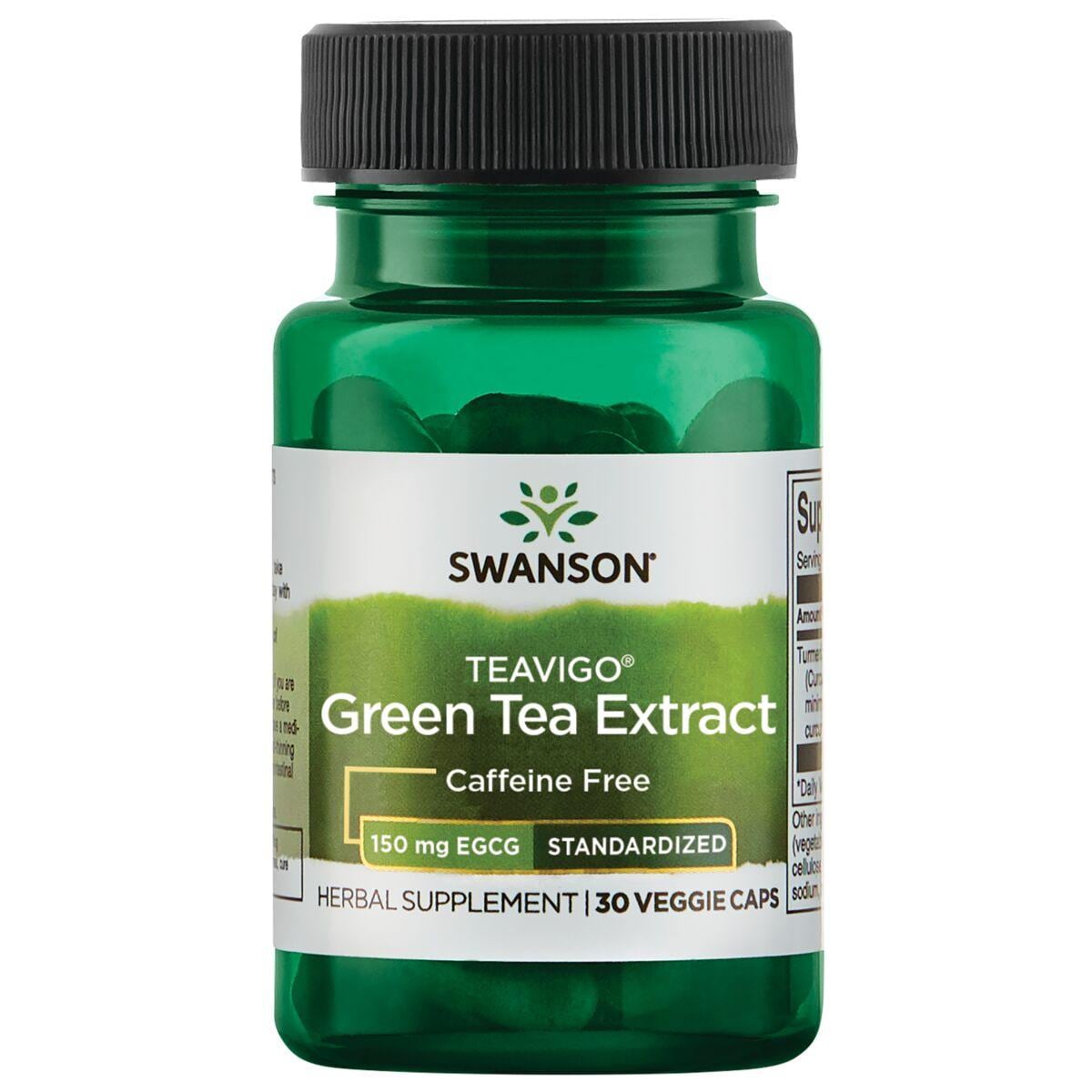Swanson Superior Herbs Teavigo Green Tea Extract Vitamin | 30 Veg Caps