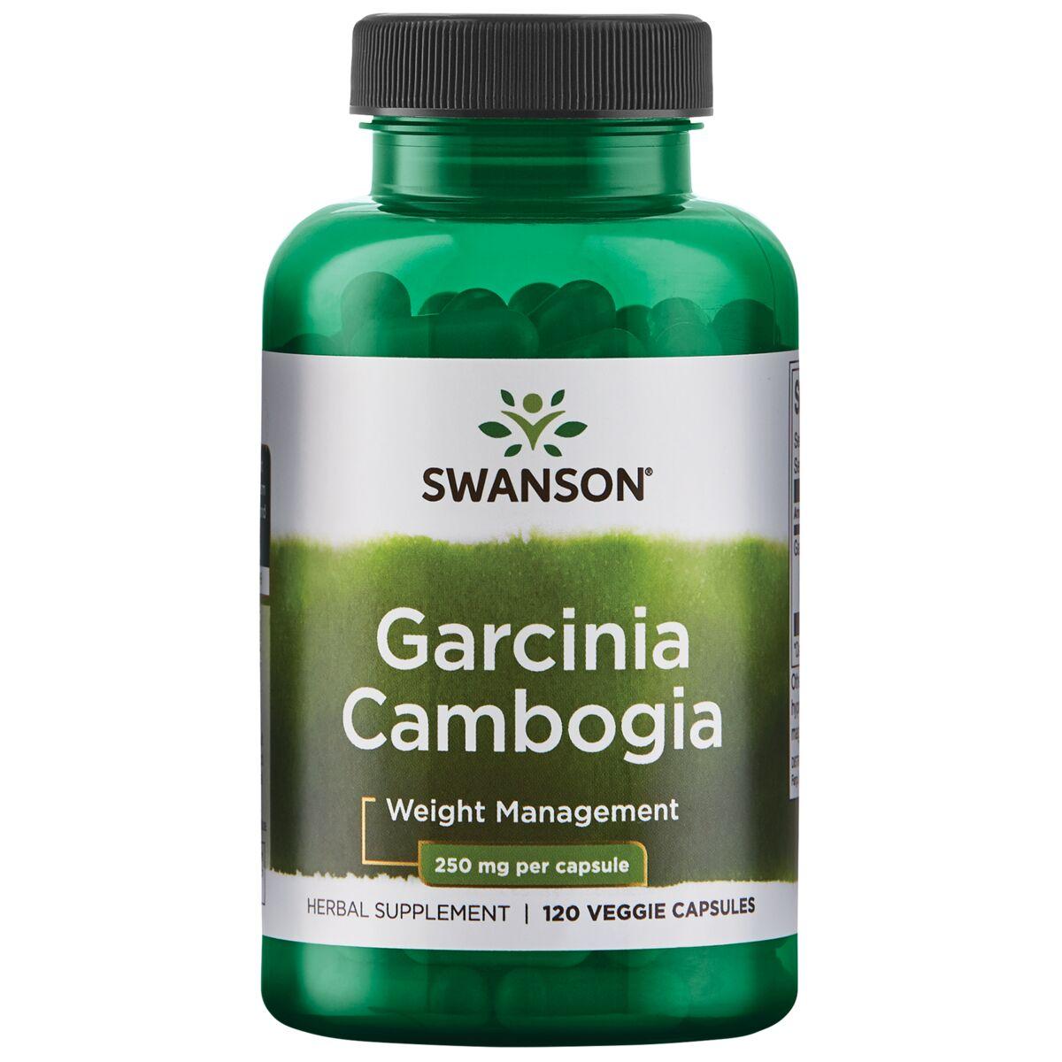 Swanson Superior Herbs Garcinia Cambogia Vitamin 250 mg 120 Veg Caps Weight Management