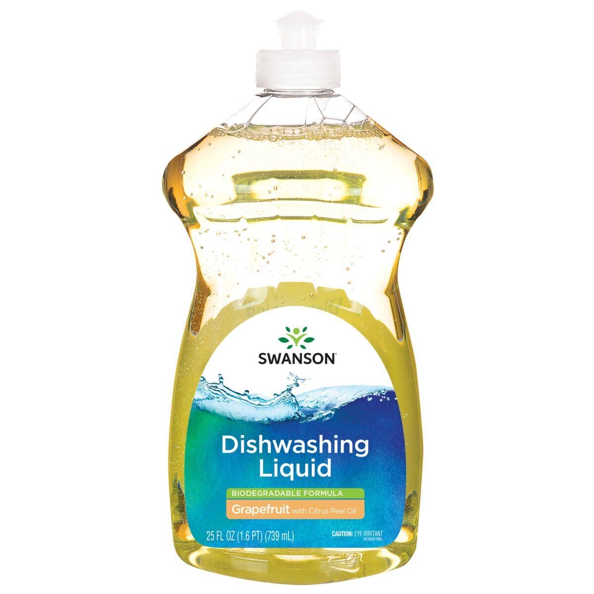 Swanson Healthy Home Dishwashing Liquid - Biodegradable Formula Grapefruit 25 fl oz Liquid