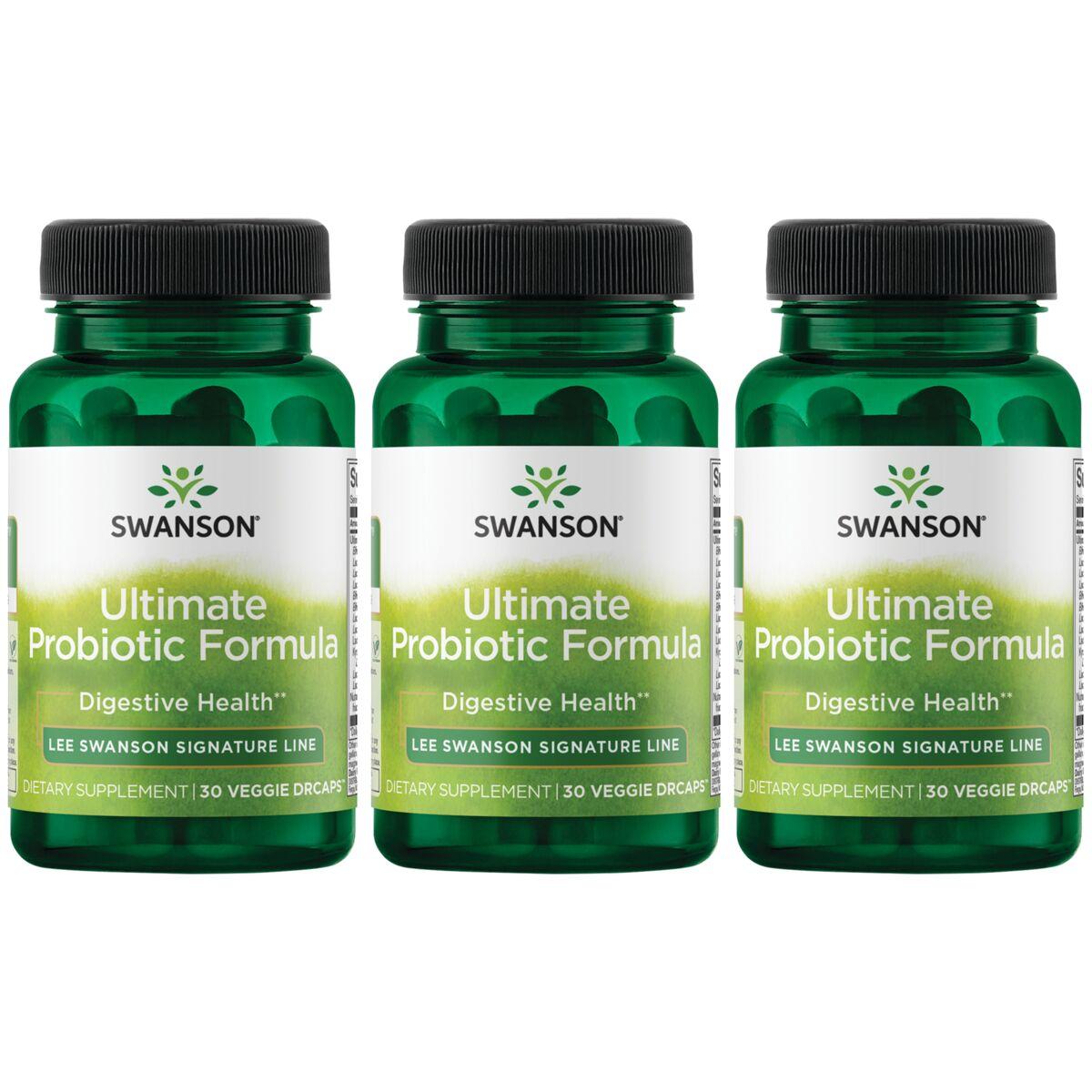 Lee Swanson Signature Line Ultimate Probiotic Formula - 3 Pack Supplement Vitamin | 66.5 Billion CFU 3 Pack