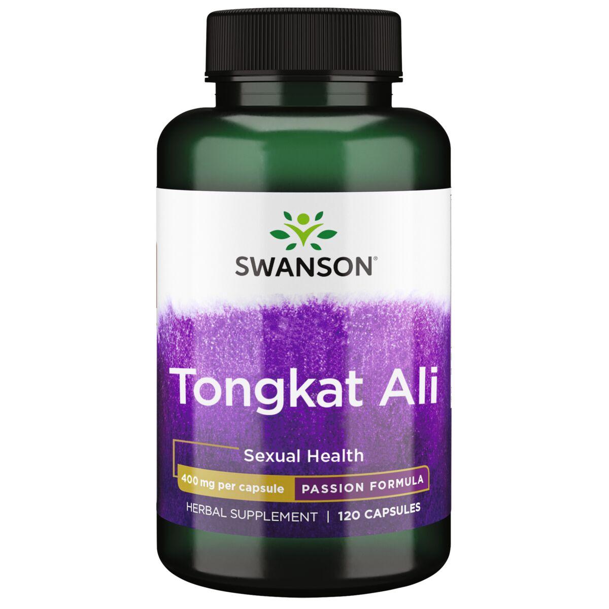 Swanson Passion Tongkat Ali Vitamin | 400 mg | 120 Caps