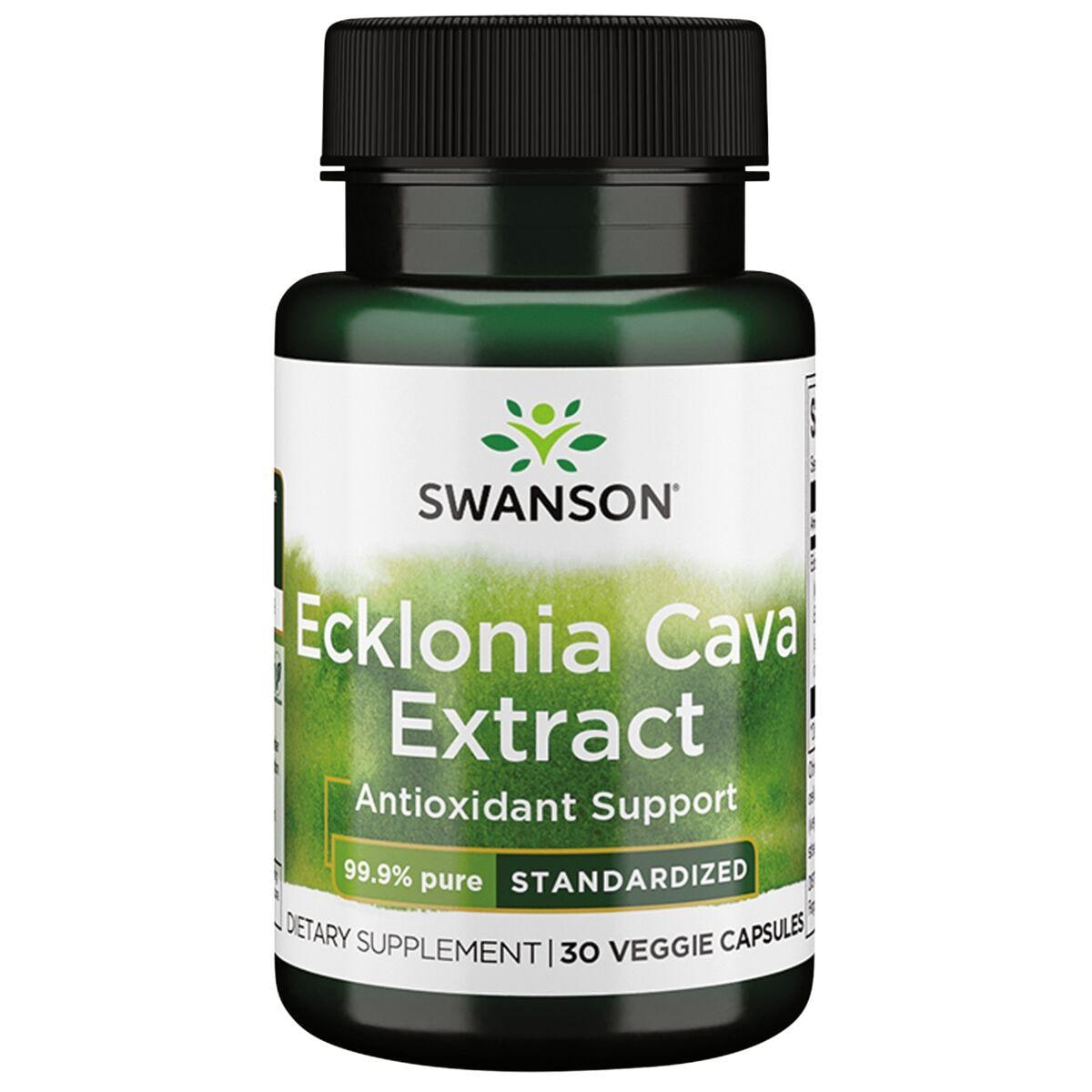 Swanson GreenFoods Formulas Ecklonia Cava Extract - Standardized Supplement Vitamin | 30 Veg Caps