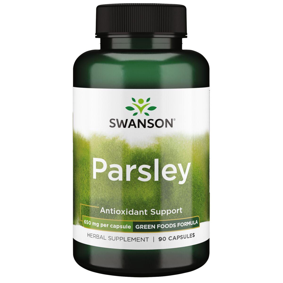 Swanson GreenFoods Formulas Parsley Vitamin | 650 mg | 90 Caps