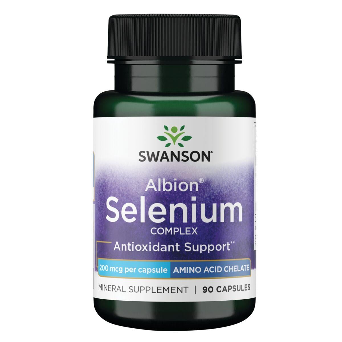 Swanson Ultra Albion Selenium Complex Vitamin | 200 mcg | 90 Caps
