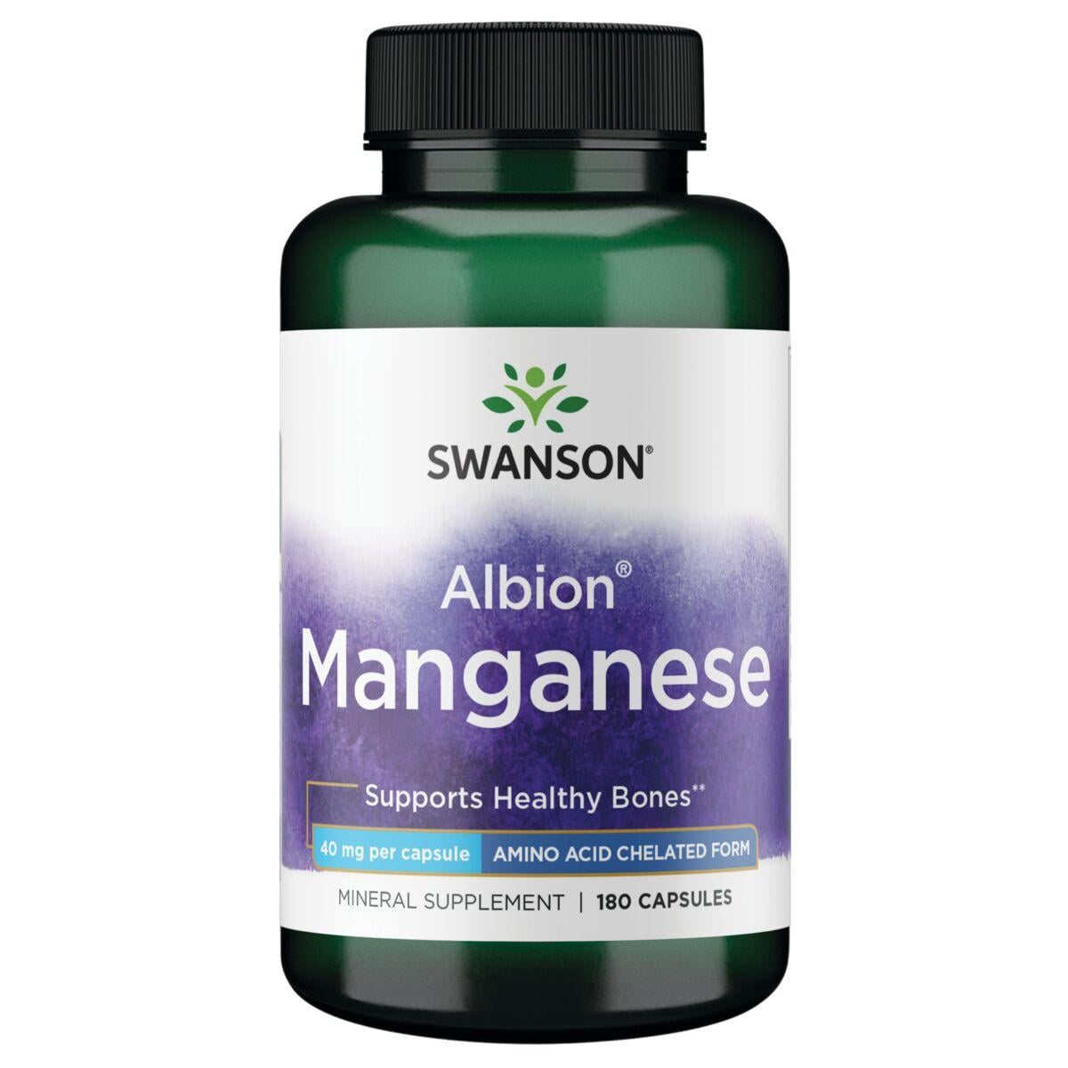 Swanson Ultra Albion Manganese Vitamin | 40 mg | 180 Caps