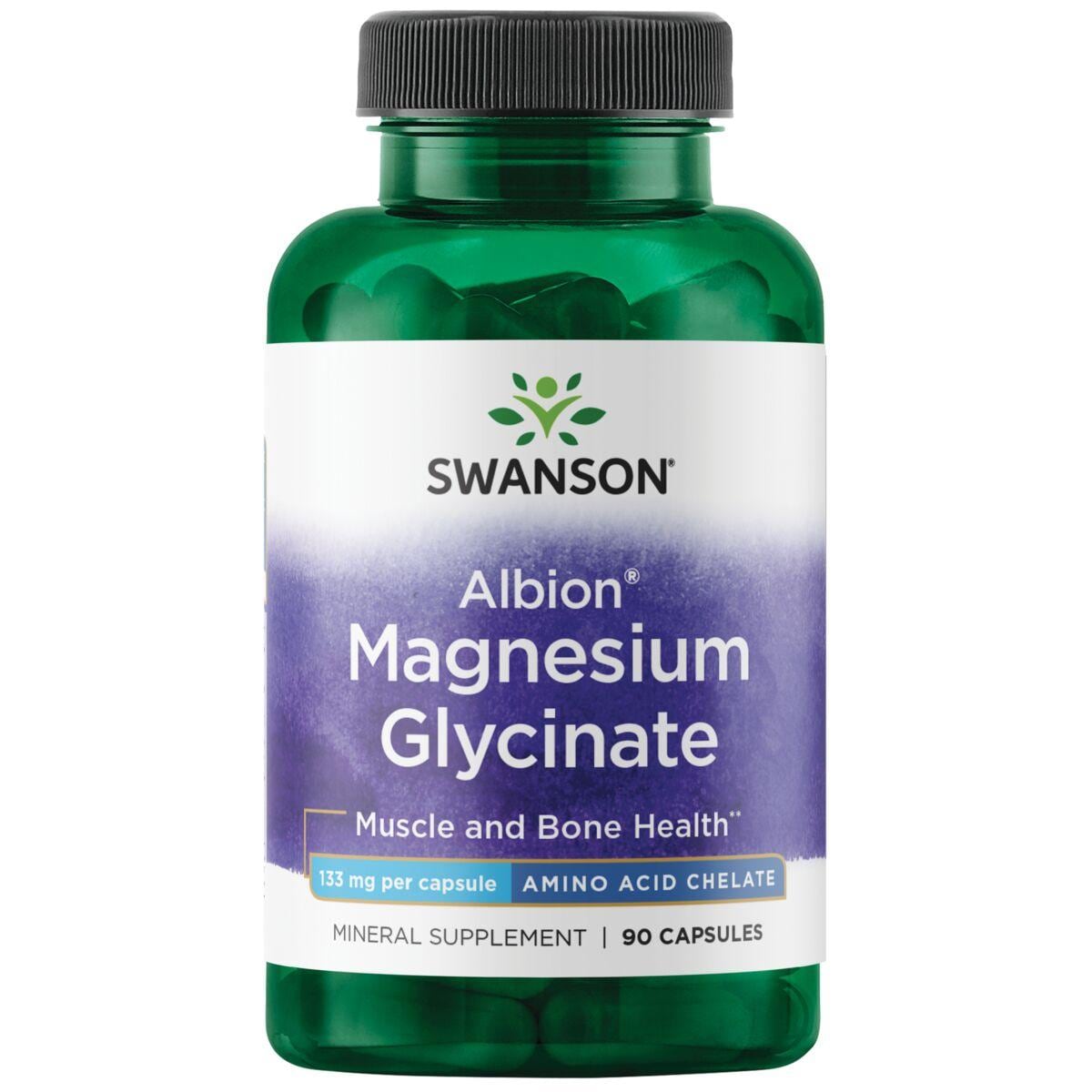 Swanson Ultra Albion Magnesium Glycinate Vitamin | 133 mg | 90 Caps