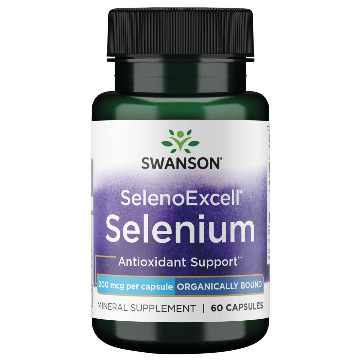 Swanson Ultra Selenoexcell Selenium Vitamin | 200 mcg | 60 Caps