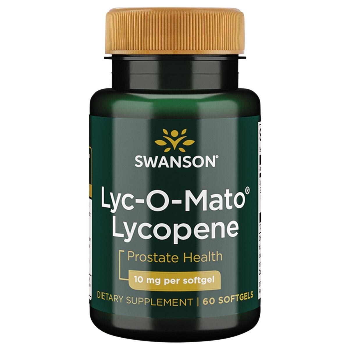 Swanson Ultra Lyc-O-Mato Lycopene Supplement Vitamin | 10 mg | 60 Soft Gels