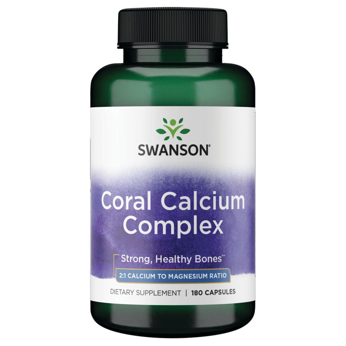 Swanson Ultra Coral Calcium Complex Vitamin | 180 Caps