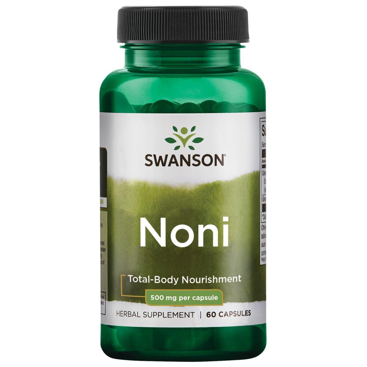 Swanson Ultra Noni Vitamin | 500 mg | 60 Caps