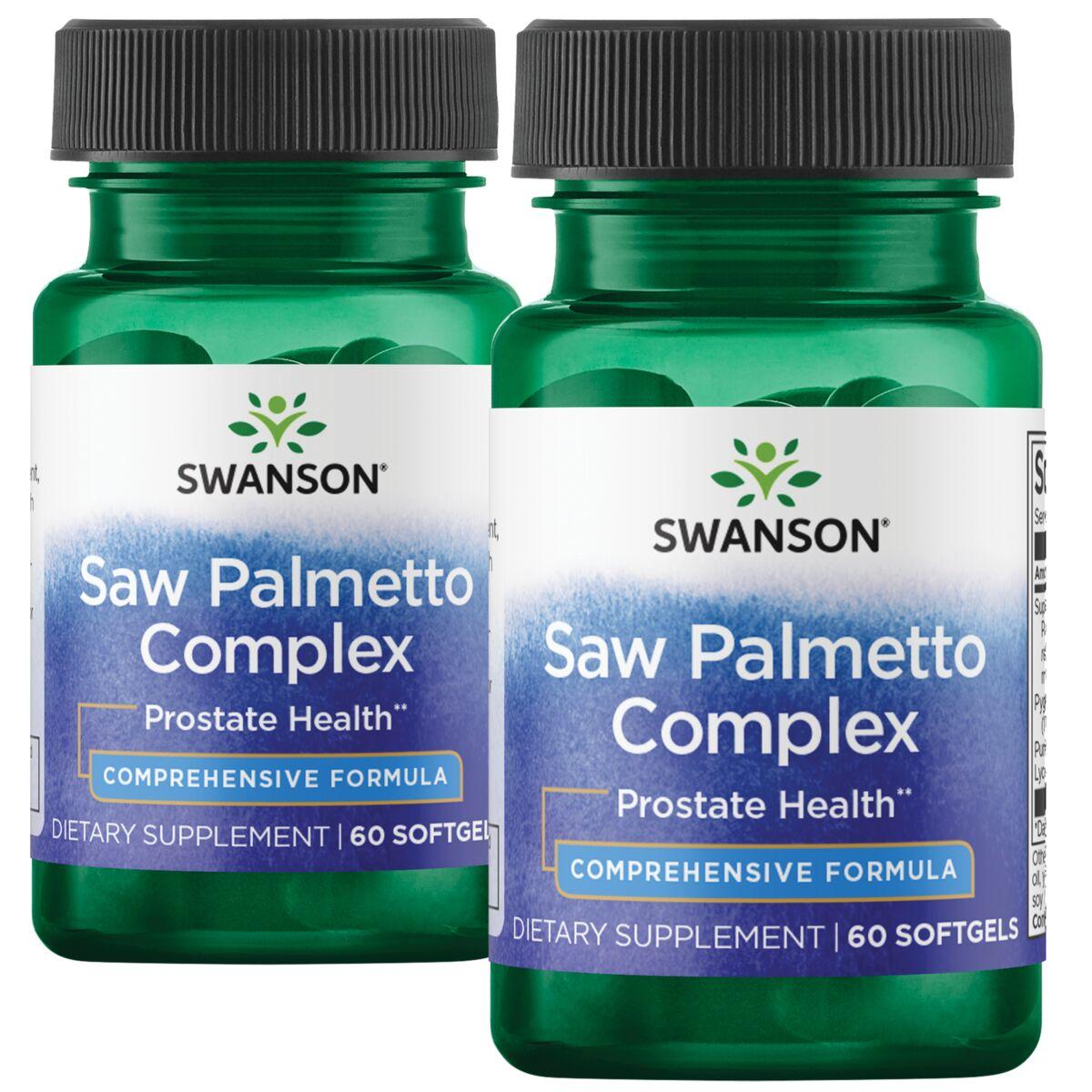 Swanson Ultra Saw Palmetto Complex - 2 Pack Vitamin | 2 Pack | Prostate Health