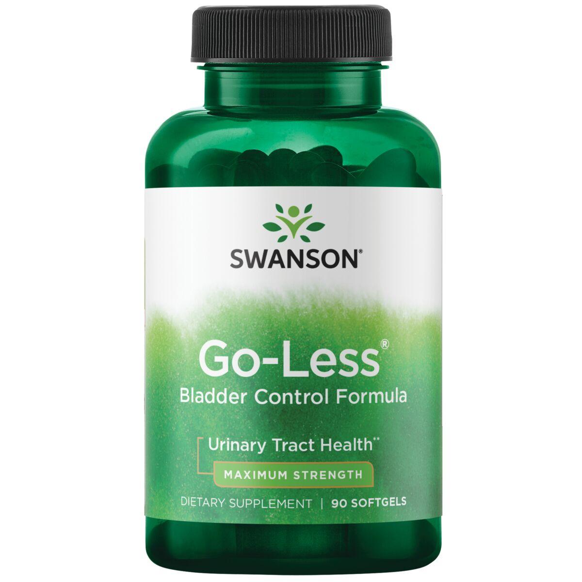 Swanson Ultra Go-Less Bladder Control Formula - Maximum Strength Vitamin | 90 Soft Gels
