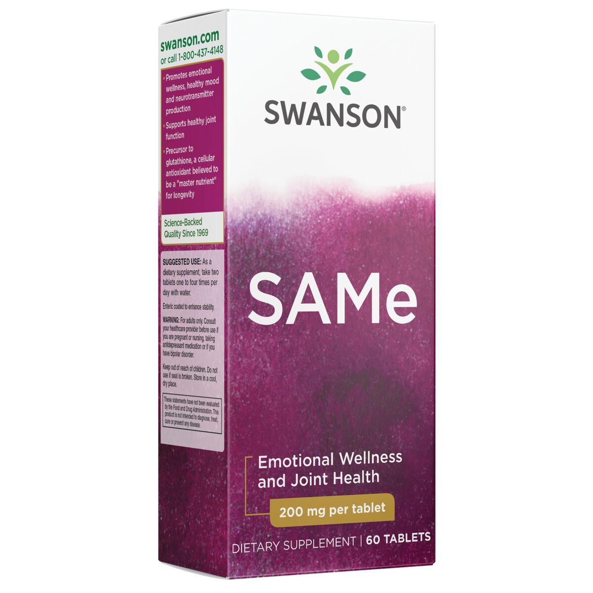 Swanson Ultra Same Supplement Vitamin | 200 mg | 60 Tabs