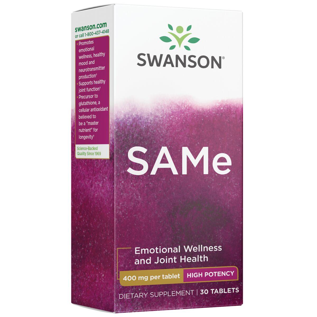 Swanson Ultra Same - High Potency Supplement Vitamin | 400 mg | 30 Tabs
