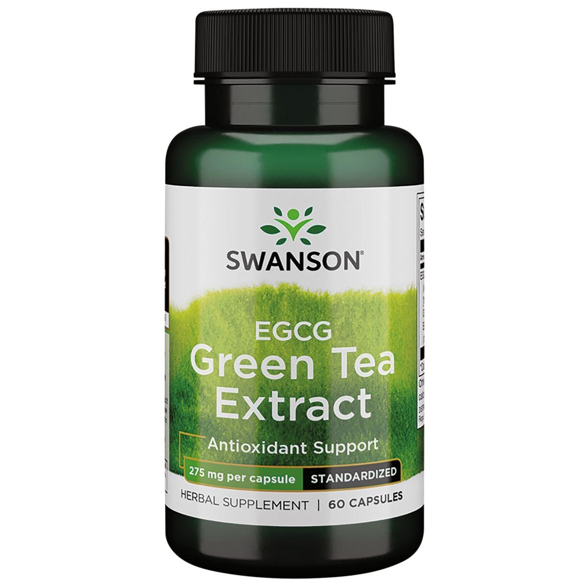 Swanson Ultra Egcg Green Tea Extract - Standardized Vitamin | 275 mg | 60 Caps