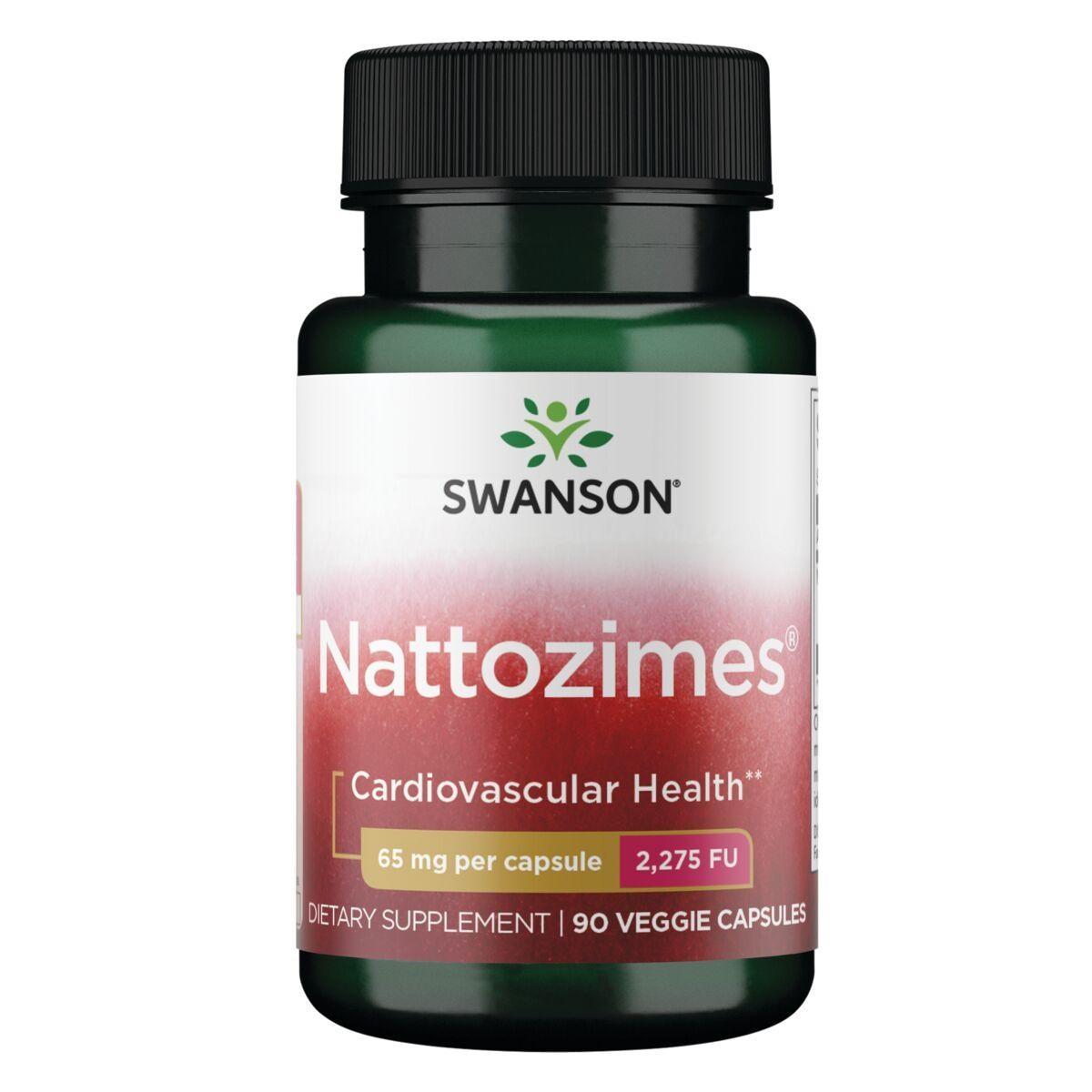 Swanson Ultra Nattozimes Supplement Vitamin | 65 mg | 90 Veg Caps