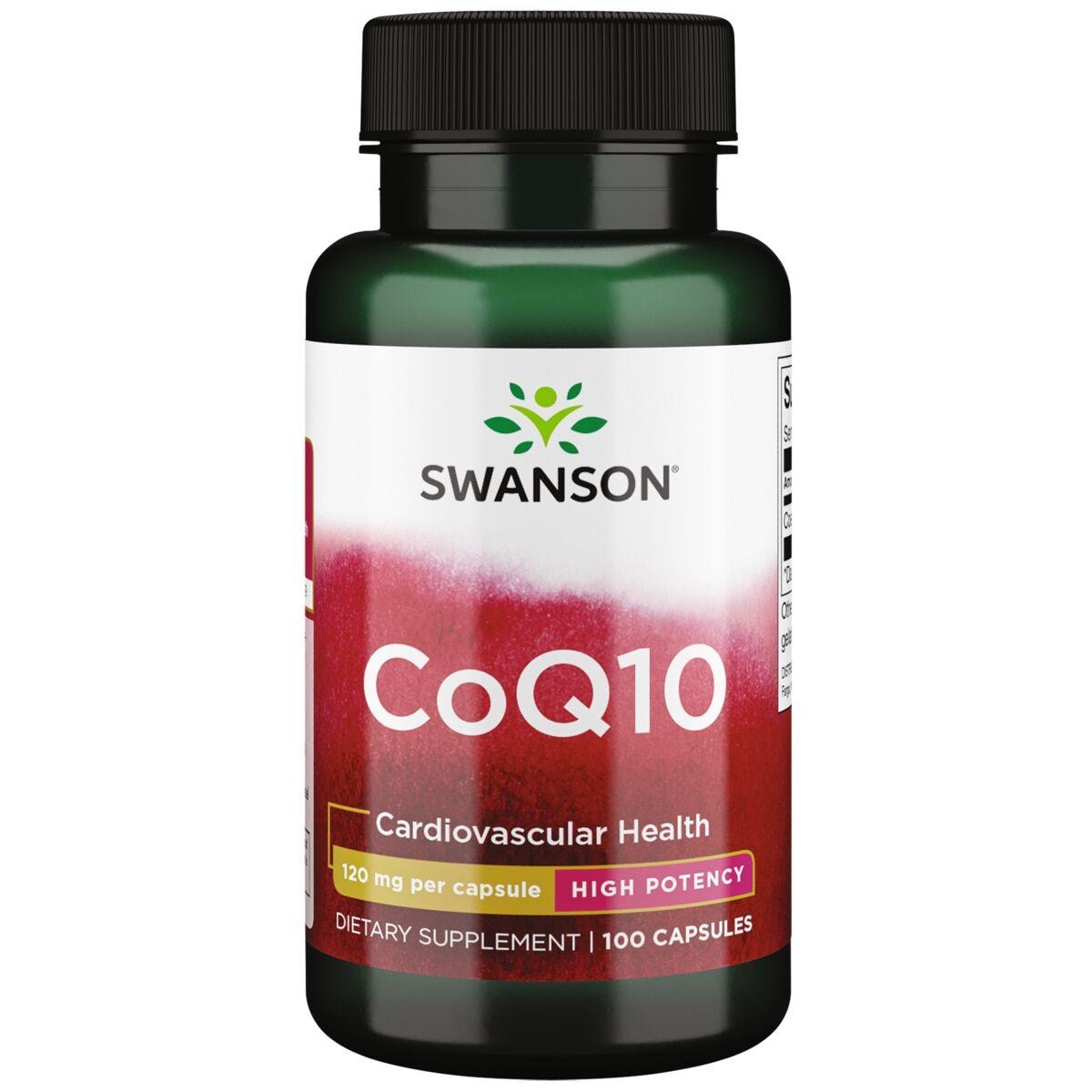 Swanson Ultra Coq10 - High Potency Supplement Vitamin | 120 mg | 100 Caps