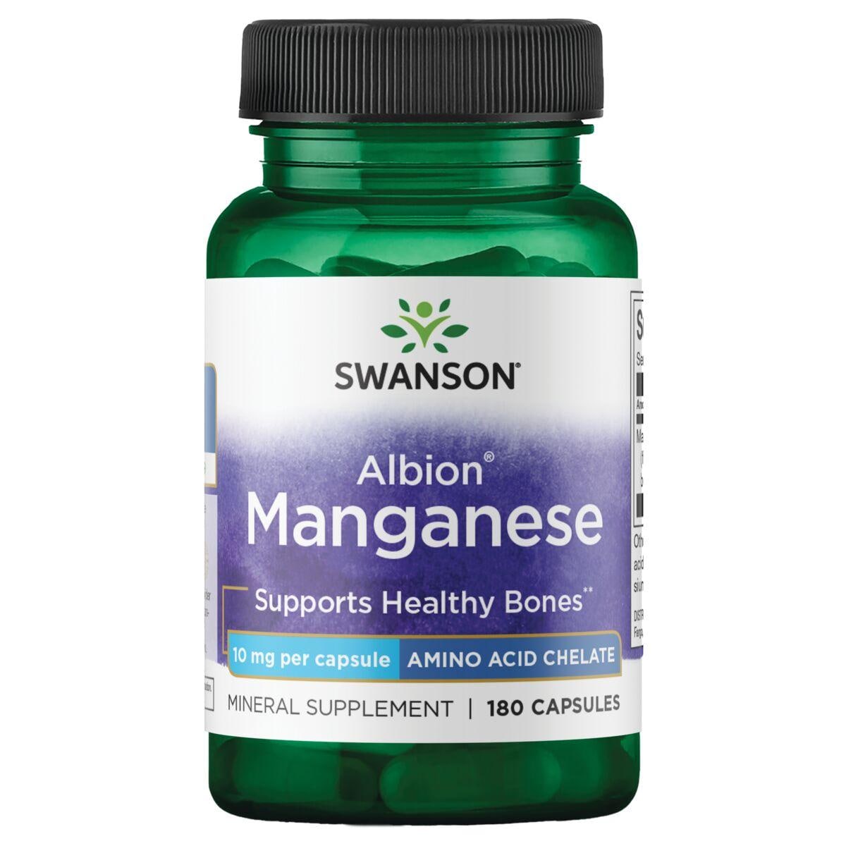 Swanson Ultra Albion Manganese Vitamin | 10 mg | 180 Caps