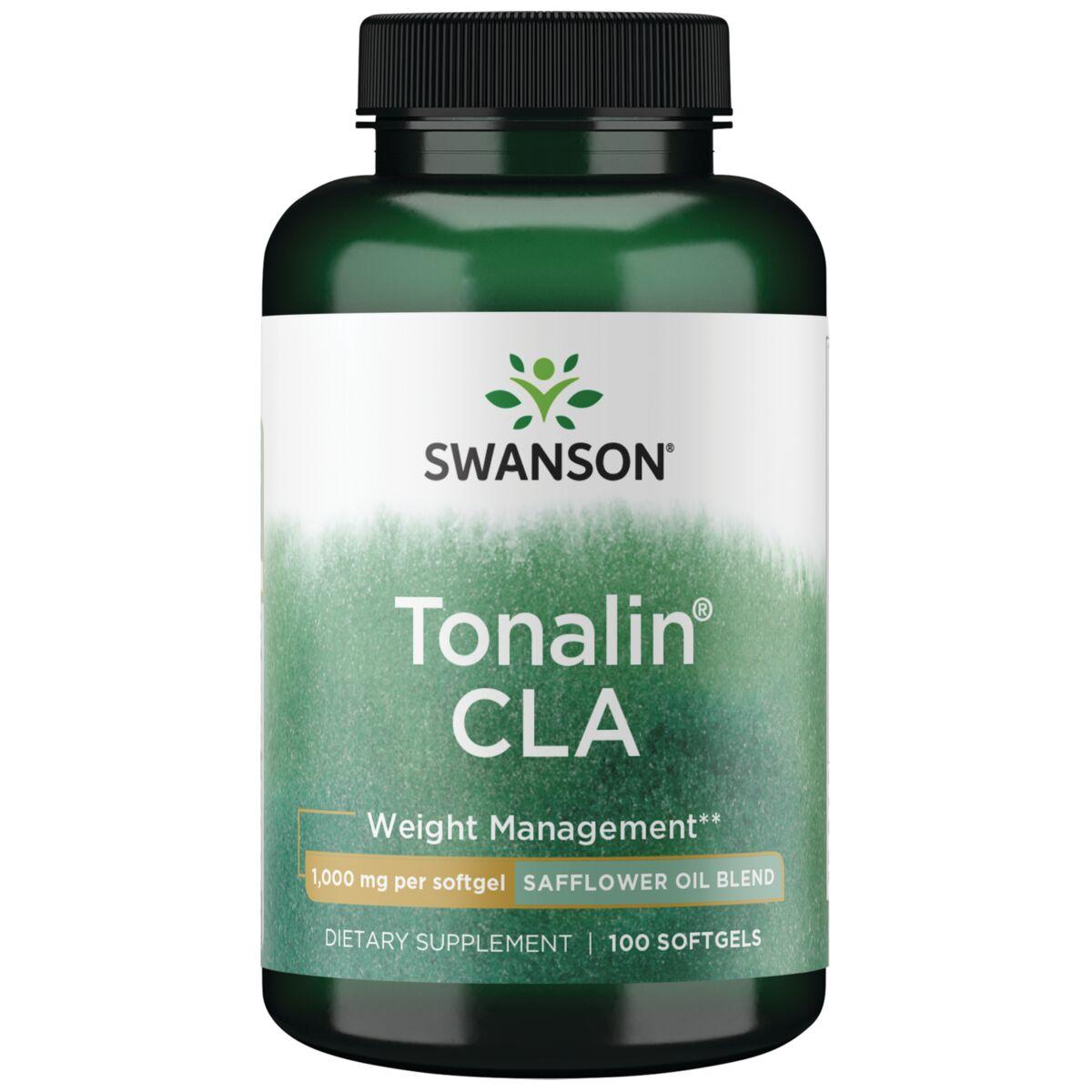 Swanson Ultra Tonalin Cla - Safflower Oil Blend Supplement Vitamin | 1000 mg | 100 Soft Gels