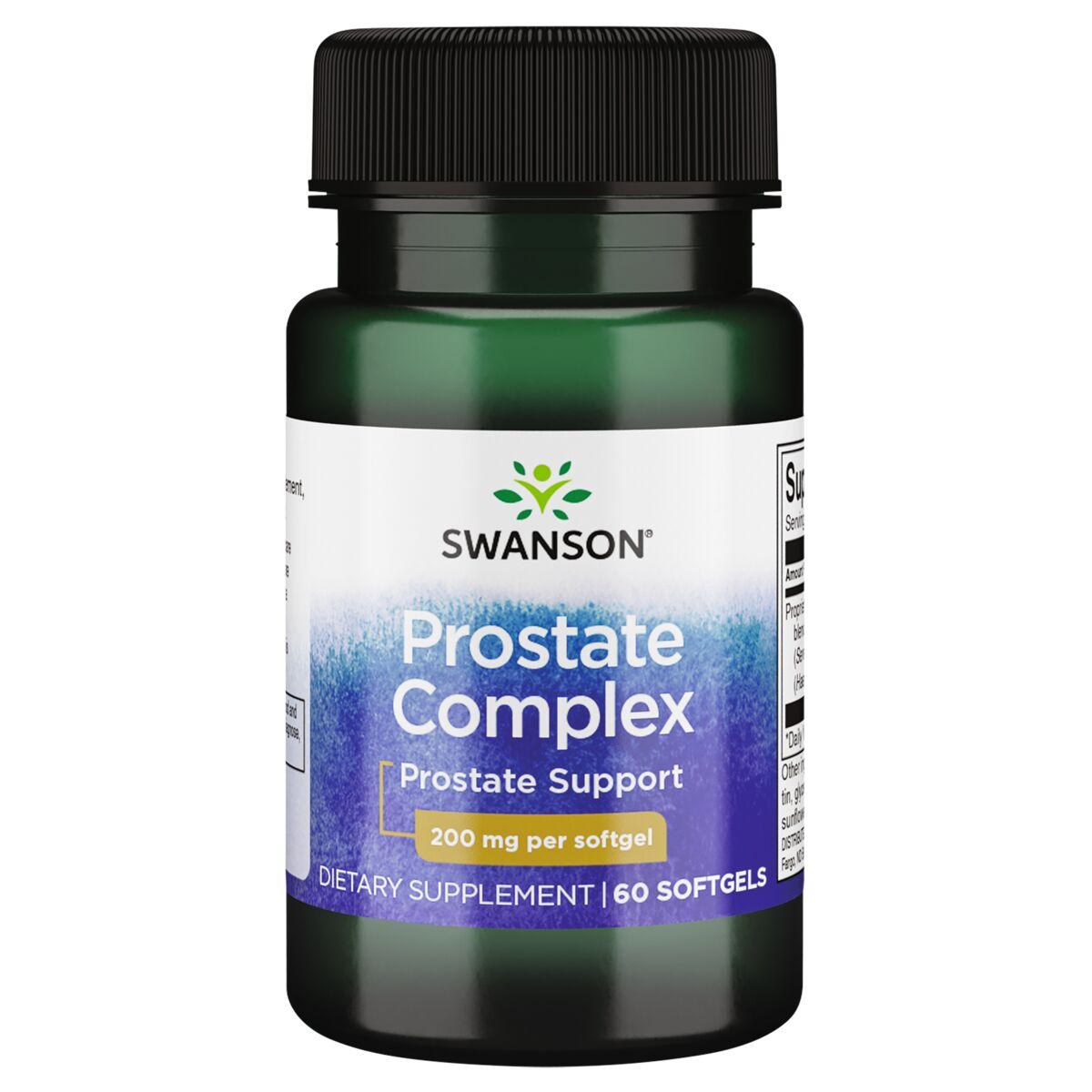 Swanson Ultra Prostate Complex Vitamin | 200 mg | 60 Soft Gels