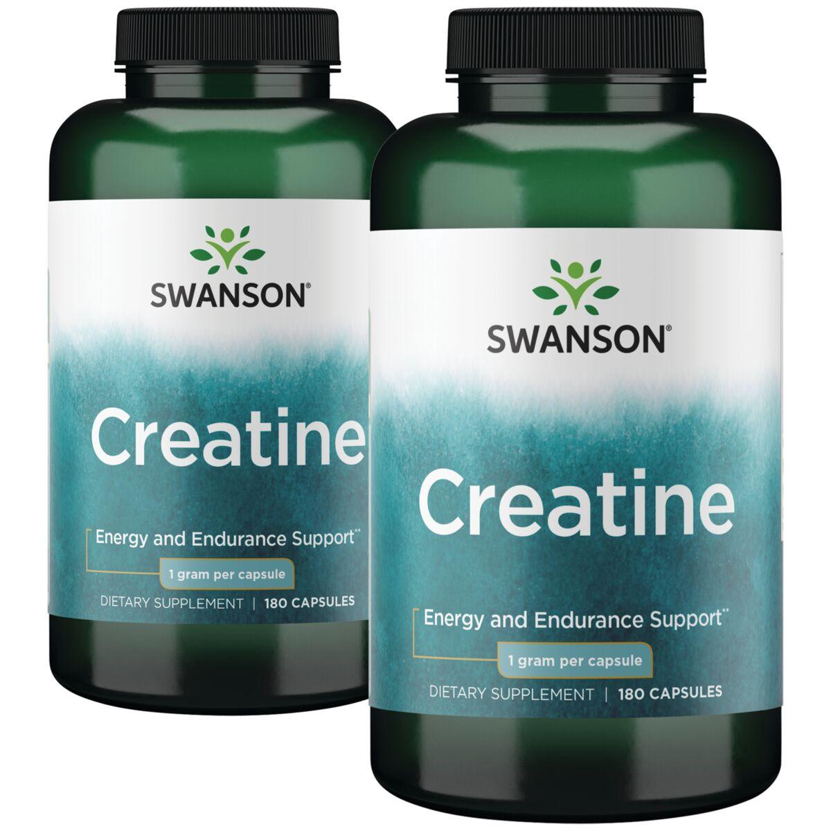 Swanson Ultra Creatine - 2 Pack Vitamin | 1 G 2 Pack