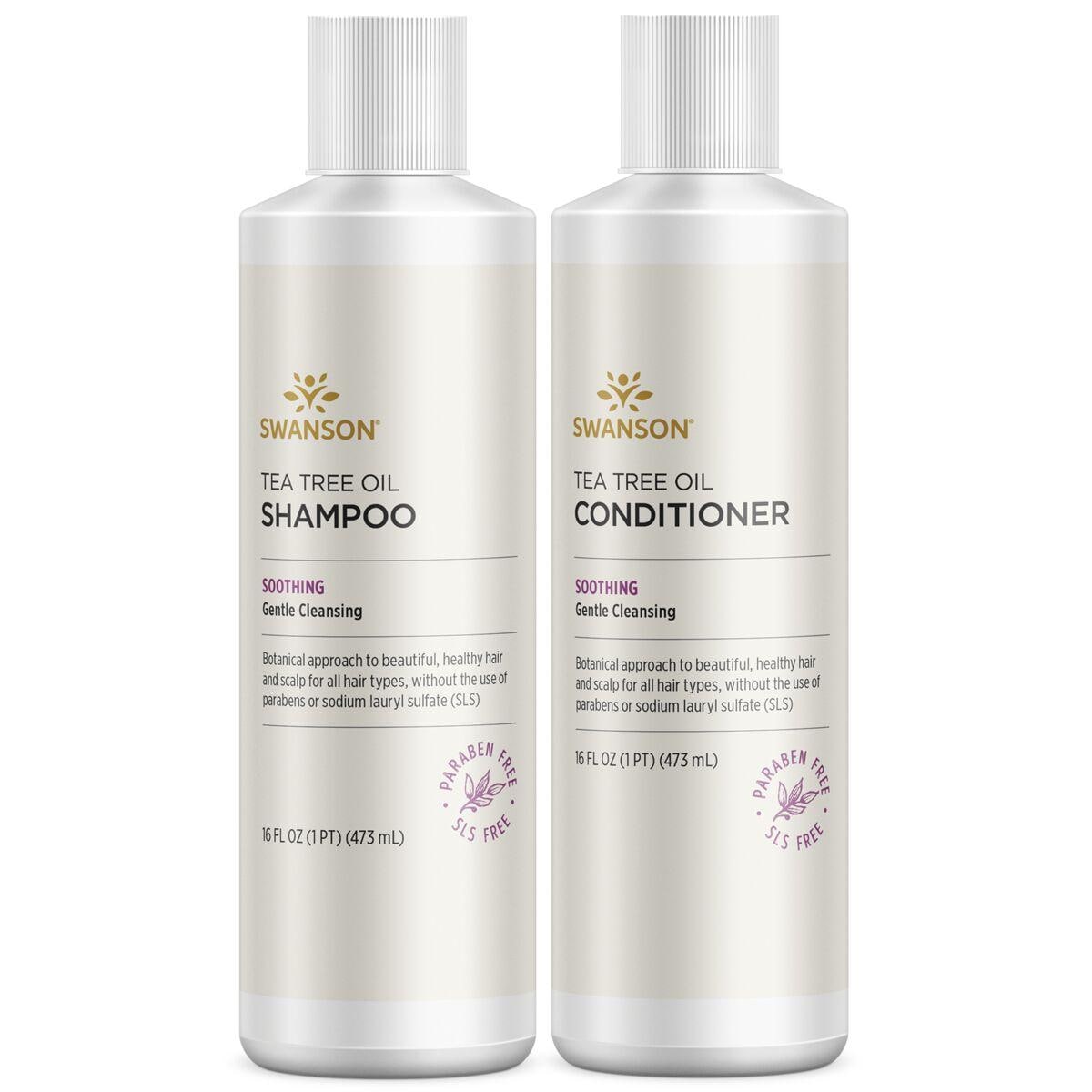 Swanson Ultra Tea Tree Oil Shampoo & Conditioner Combo Pack 1 Kit