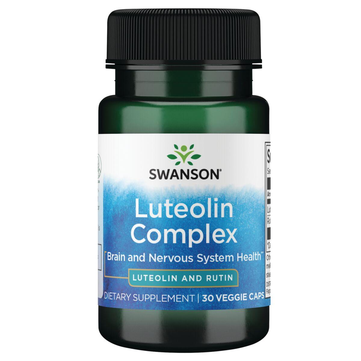 Swanson Ultra Luteolin Complex Vitamin | 100 mg | 30 Veg Caps