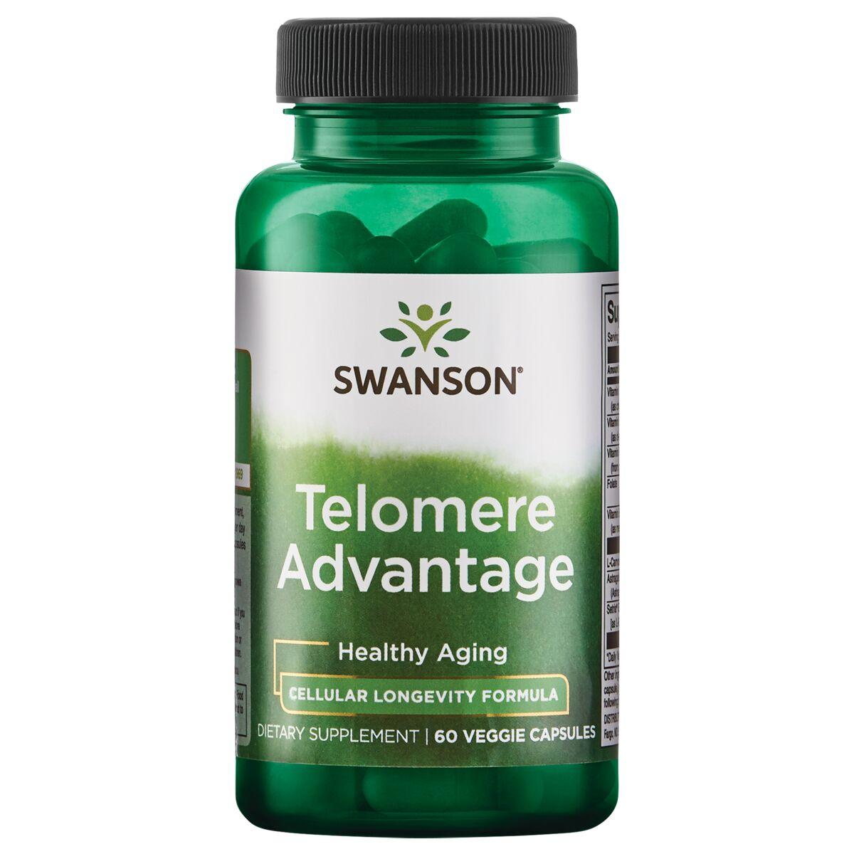 Swanson Ultra Telomere Advantage Vitamin | 60 Veg Caps
