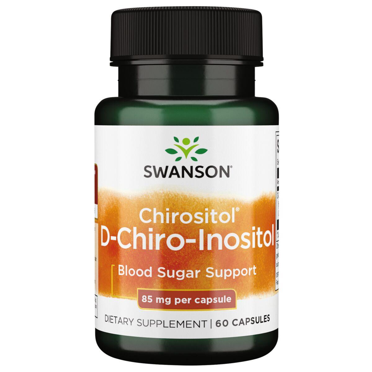 Swanson Ultra Chirositol D-Chiro-Inositol Vitamin | 60 Caps