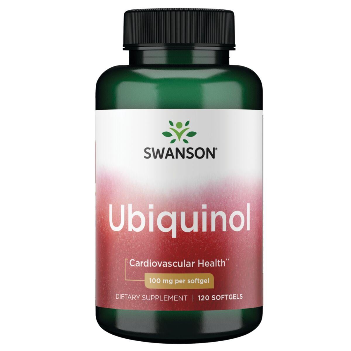 Swanson Ultra Ubiquinol Supplement Vitamin | 100 mg | 120 Soft Gels
