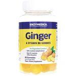 Enzymedica Ginger & Vitamin B6 Gummies - Lemon Ginger