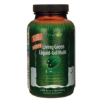 Irwin Naturals Men S Living Green Liquid Gel Multi 120 Lgels Swanson   IR069 